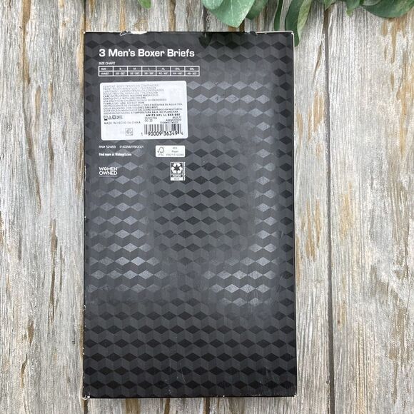 Mens Performance Long Leg Stretch Nylon Boxer Briefs Underwear 3 Pack Size S - Picture 2 of 7